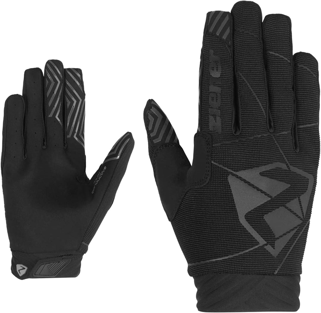 Ziener Herren Currox Fahrrad/Mountainbike/Radsport-Handschuhe | Langfinger mit Touchfunktion-atmungs