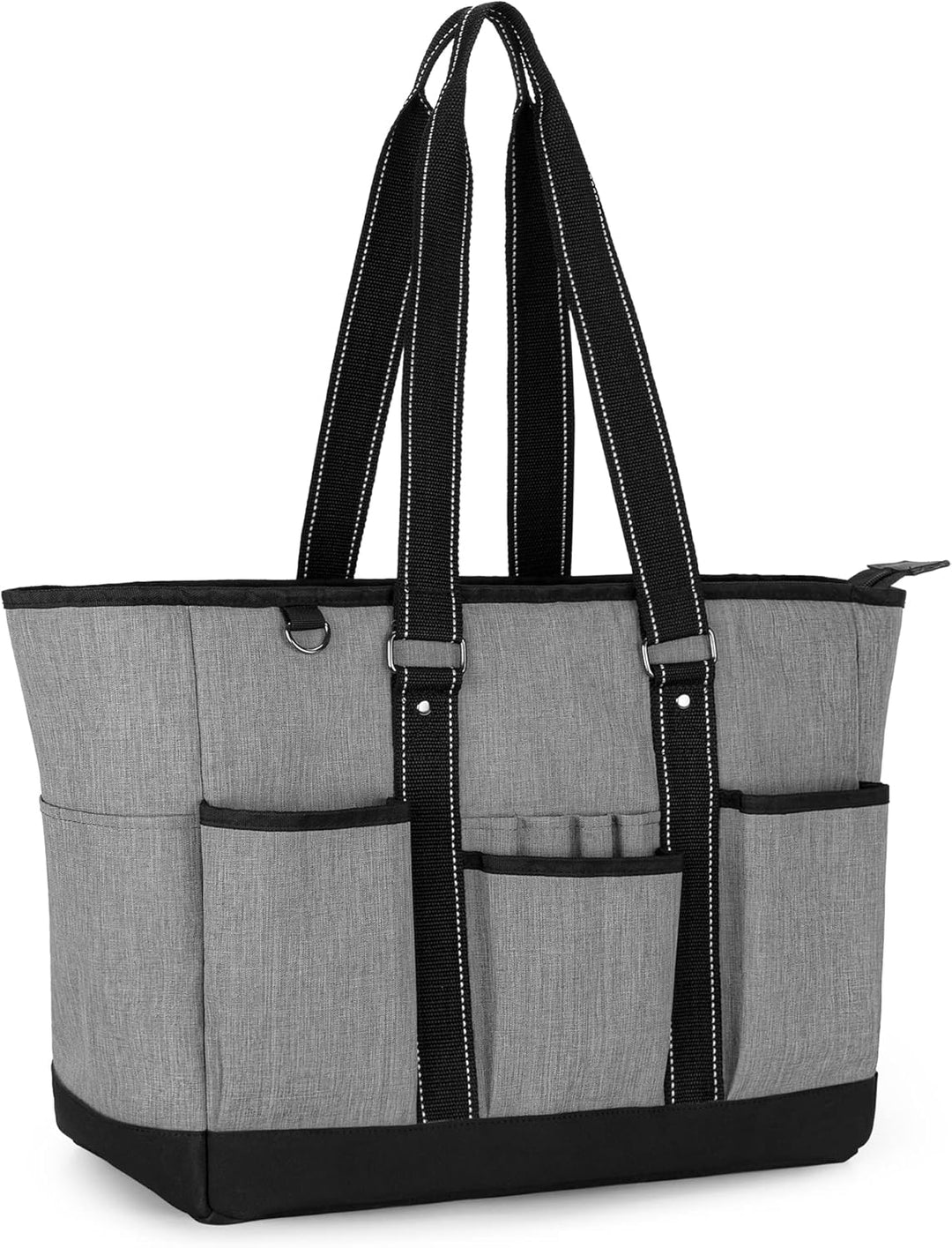 Damero Lehrertasche, Lehrer Arbeitstasche mit gepolstertem Laptopfach, Lehrer Utility Tasche mit meh