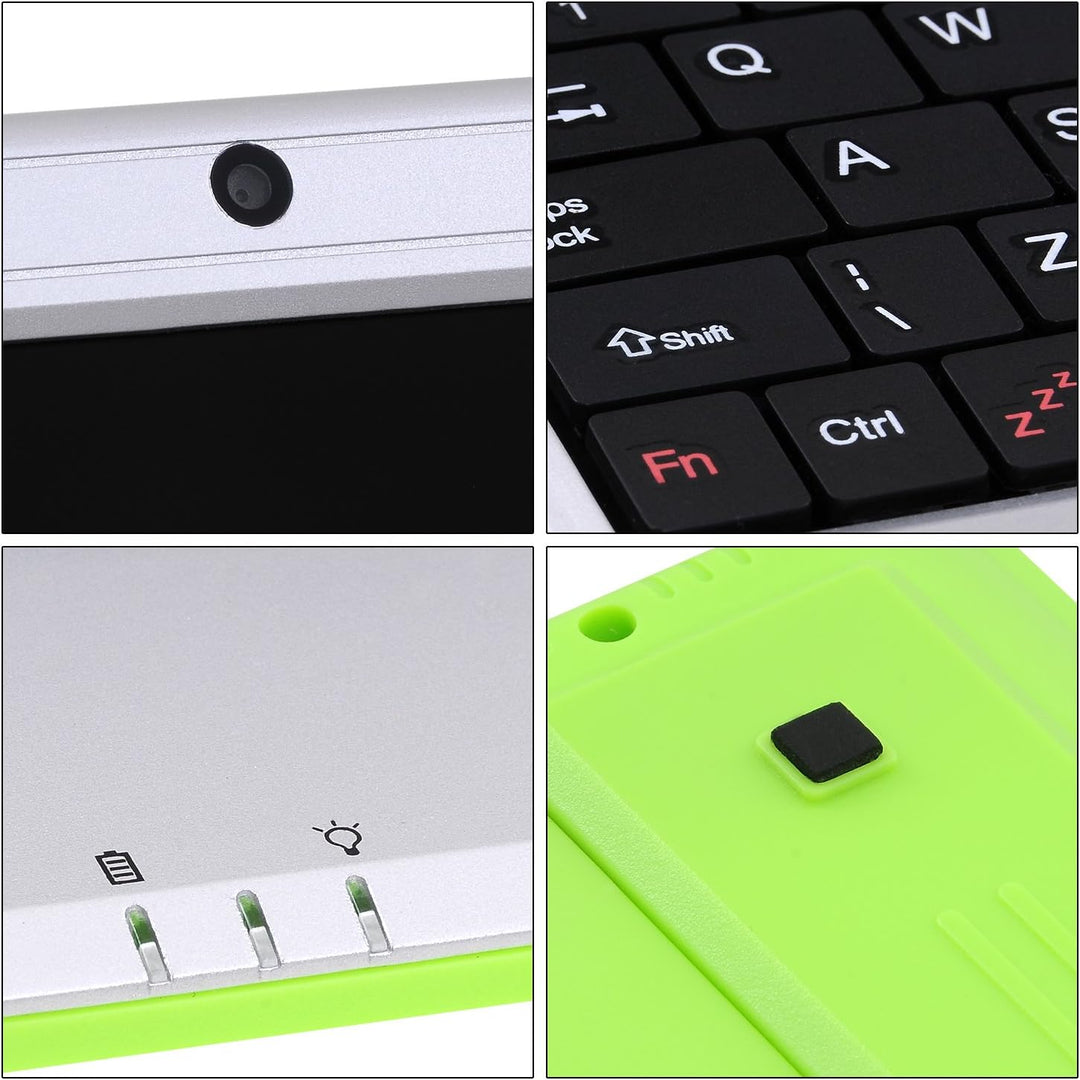 Bigmachine 7 Zoll tragbarer Mini-Computer Laptop PC Netbook für Kinder Android 12 Quad Core 32 GB Wi