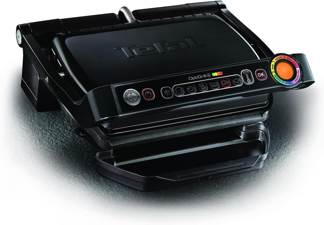 TEFAL GC7128 OPTIGRILL+ Kontaktgrill | 6 Automatikprogramme | Manueller Modus mit 4 Temperaturstufen