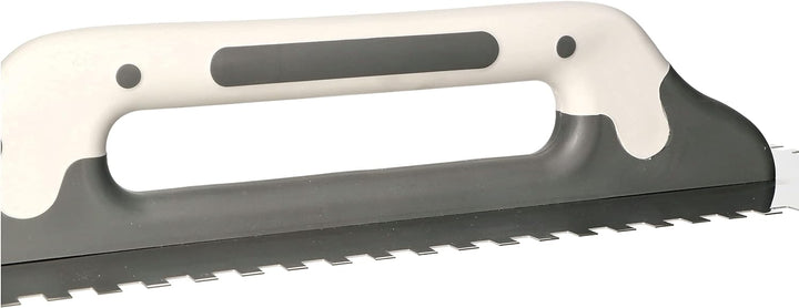 KOTARBAU® Edelstahl Reibbrett 480x130 mm Zahnspachtel Zahnspachtel 8x8mm für Kleber Spachtelmasse Pu