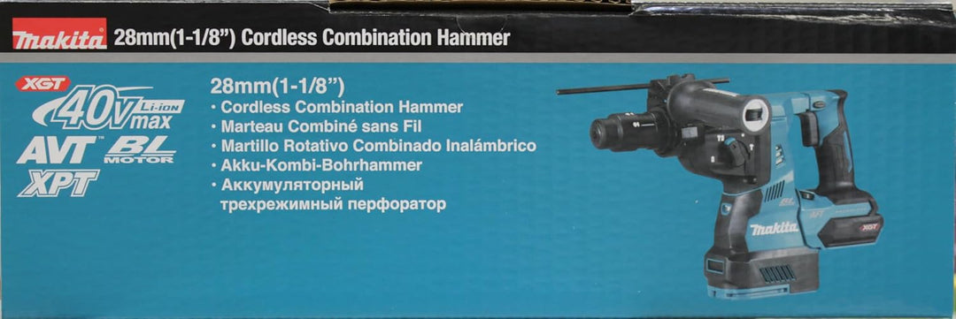 Makita HR004GZ Akku-Kombihammer SDS-PLUS 40V max. (ohne Akku, ohne Ladegerät)