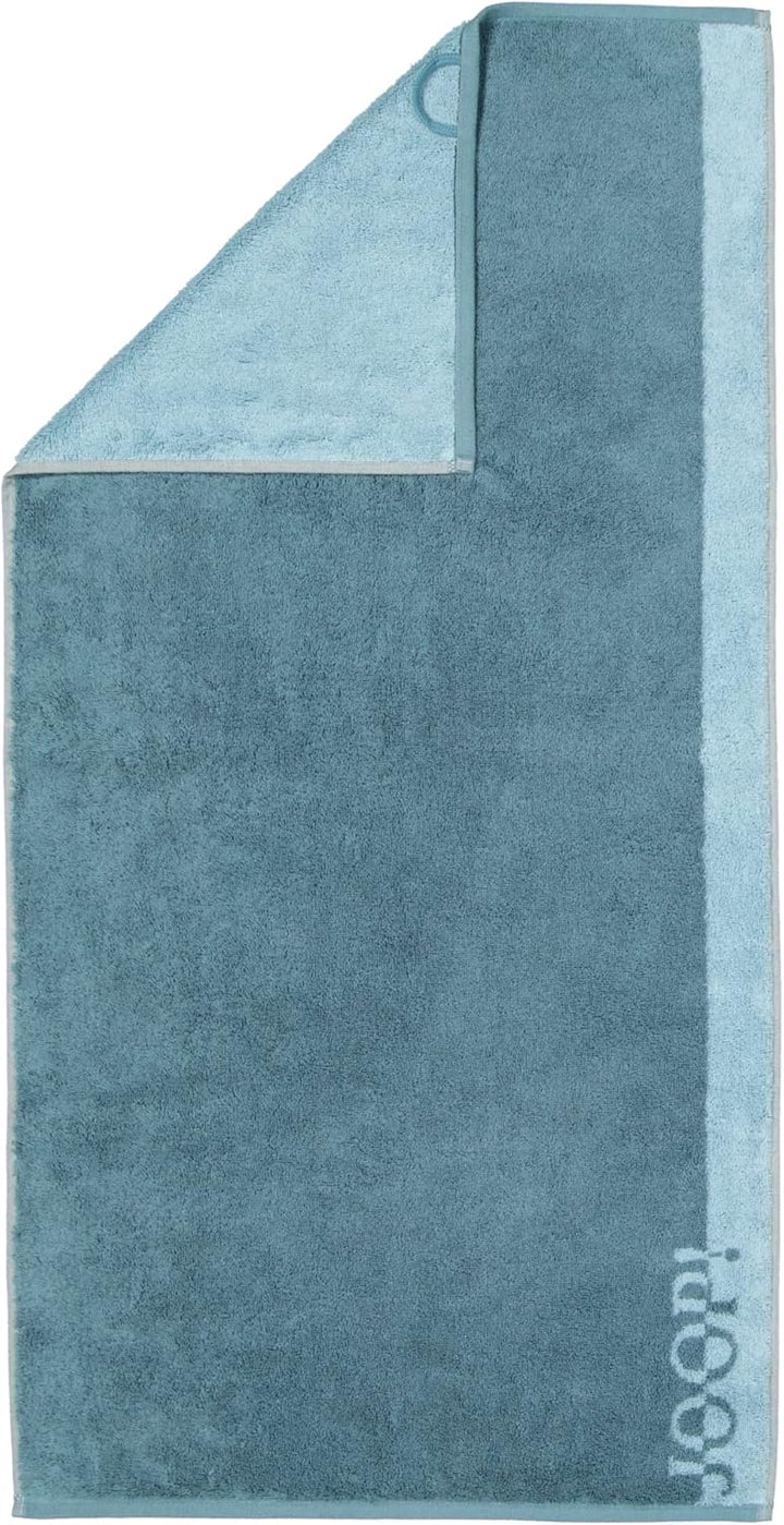 JOOP! Duschtuch Tone Doubleface 1689 | 44 aqua - 80 x 150 Duschtuch 80x150 cm, Duschtuch 80x150 cm