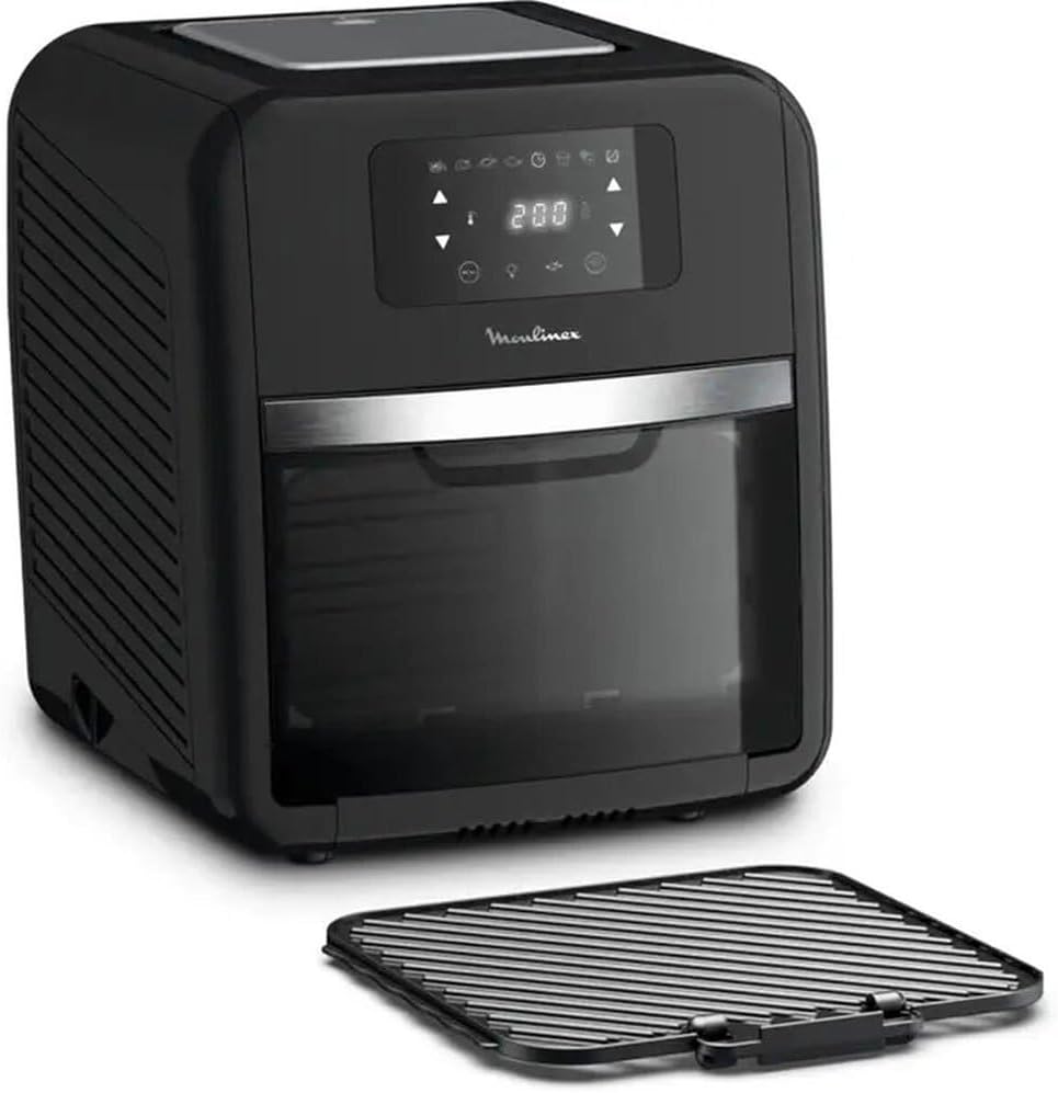 Moulinex Easy Fry Oven & Grill AL5018 Luftfritteuse, ohne Öl, 9-in-1, zum Frittieren, Backen, Grille