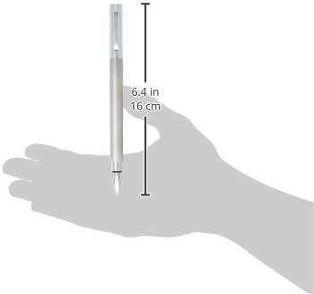 Faber-Castell 148391 - Füllfederhalter AMBITION Edelstahl, Feder: F, inklusive Geschenkverpackung, S