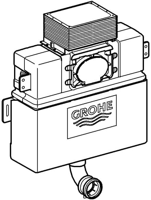 GROHE 38422000 WC Unterputz-Spülkasten 0,82 m Einzelbett, Einzelbett