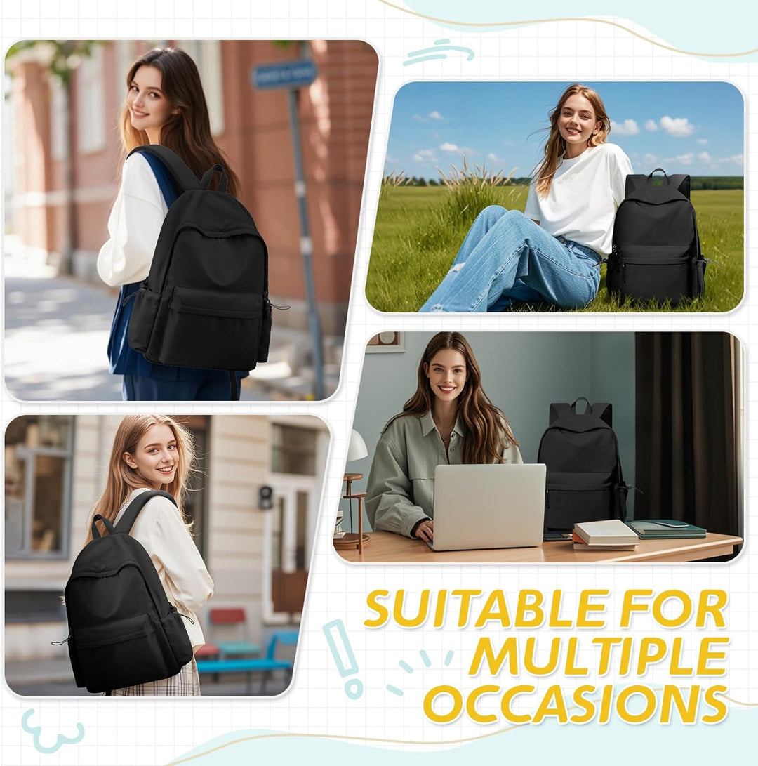 WEPLAN Schulrucksack Mädchen Jungen Rucksack Schule Teenager,Wasserdicht Rucksack School Bag,Schulra