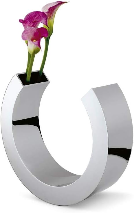 Philippi - Omega Vase - Edelstahl - Designobjekt