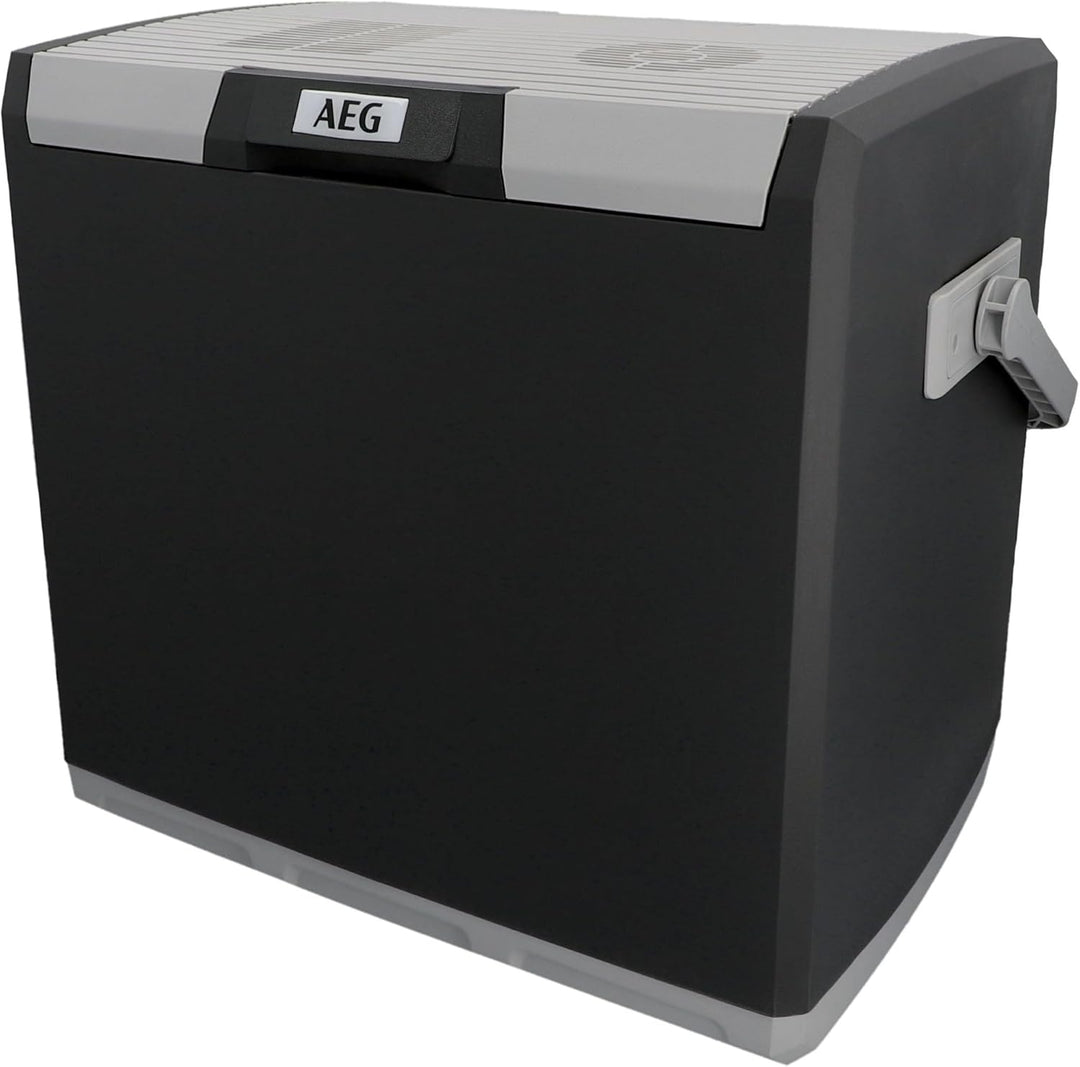 AEG Automotive Thermoelektrische Kühlbox KK 28 Liter, 12/230 Volt für Auto und Steckdose 28 Liter