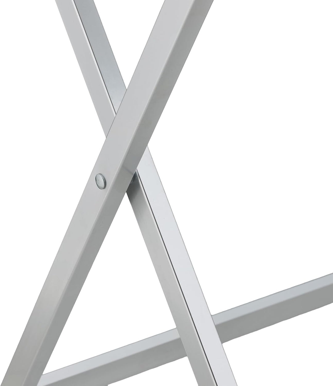 Relaxdays Klapptisch, wetterfest, Beistelltisch HBT: 61 x 49,5 x 47,5 cm für den Garten, robustes Al