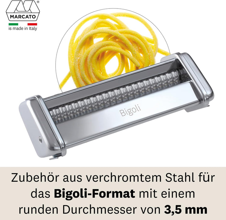 Marcato Zubehörteil für Atlas 150, Stahl, Silber, Bigoli-23x20x16cm, Bigoli