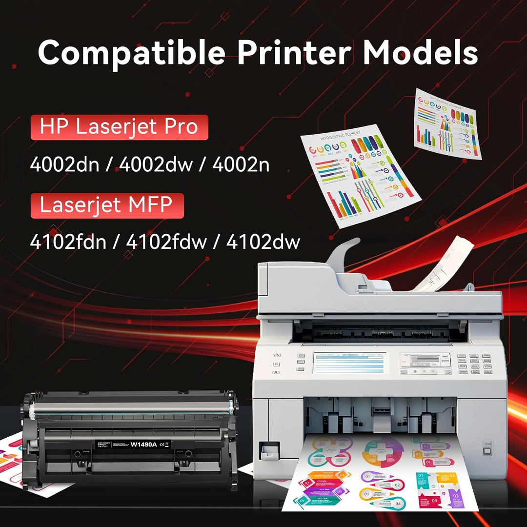 PINALL 149A W1490A(MIT CHIP) Toner Ersatz für 149a w1490a 149X W1490X Toner für HP Laserjet Pro 4002