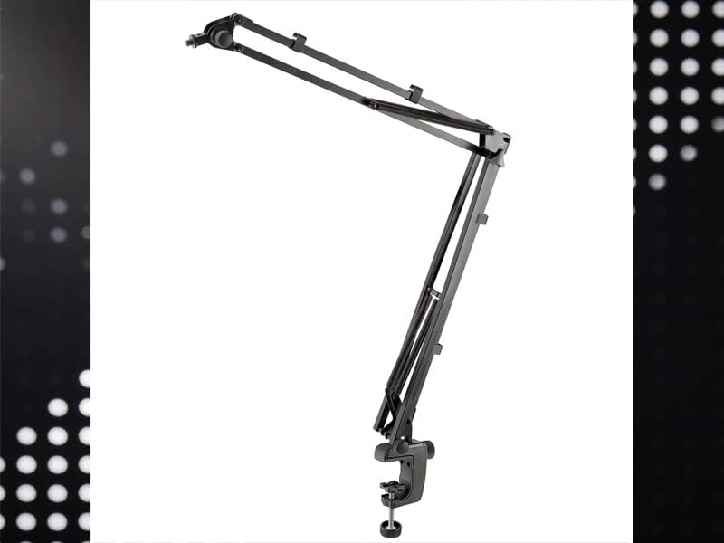 Rode NT1 5th Generation XLR USB Studio-Mikrofon Schwarz + K&M 23840 Gelenkarm-Stativ + keepdrum Mikr