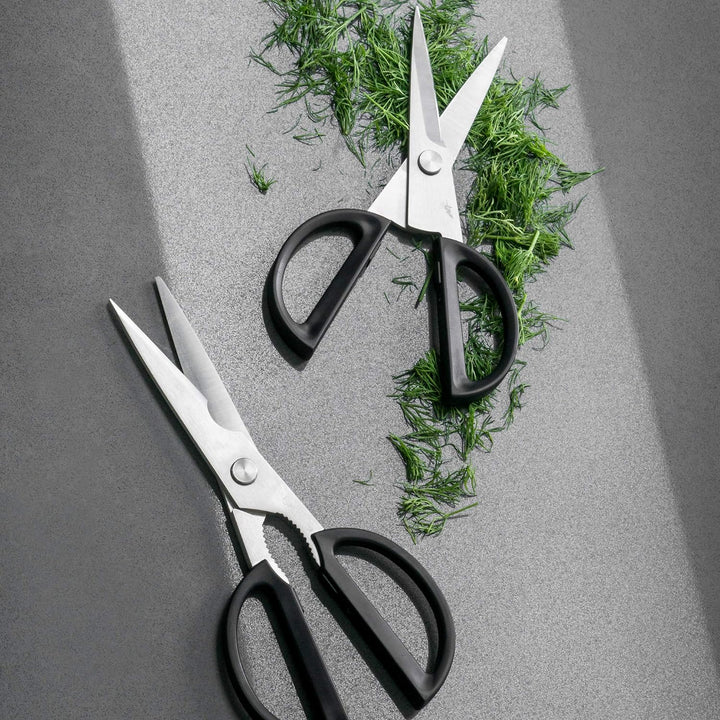 KAI BK-0203 VE5 Michel Bras Kitchen Scissors, 23.2x8.5x1 cm