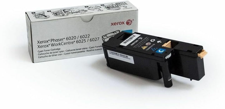 XEROX 6020/6022 toner cartridge ink, cyan 1 Pack Cyan, 1 Pack Cyan