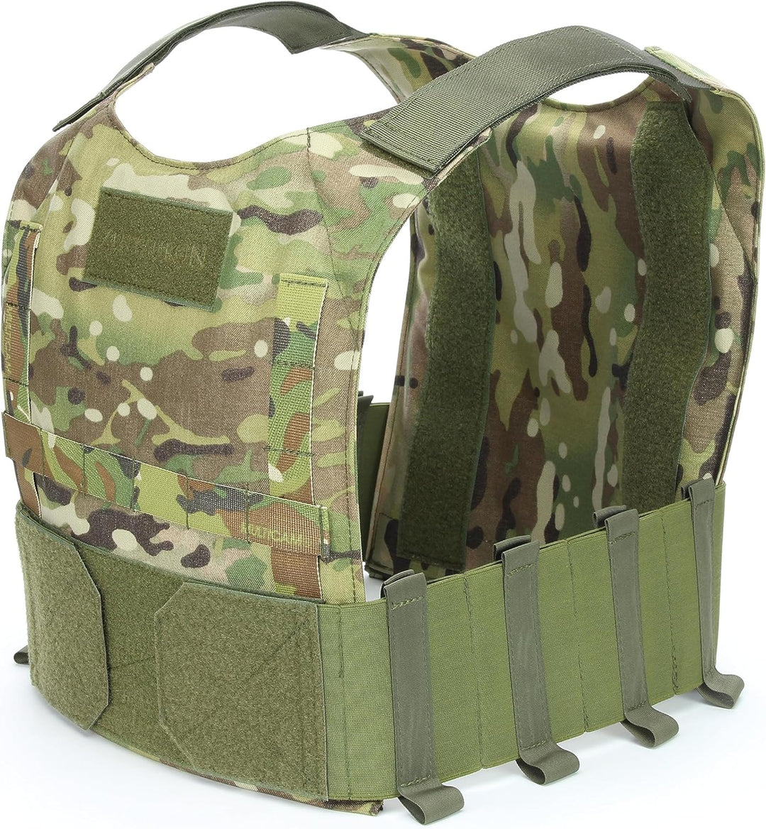 Zentauron Plattenträger Vulcan Minimal Low Profil Plate Carrier Hülle Militär Polizei Security Schut