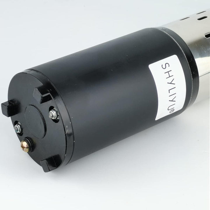 SHYLIYU Tiefbrunnen-Tauchpumpe 12V 200W Solar-Tauchwasserpumpe 2300L / H Brunnenpumpe für den indust