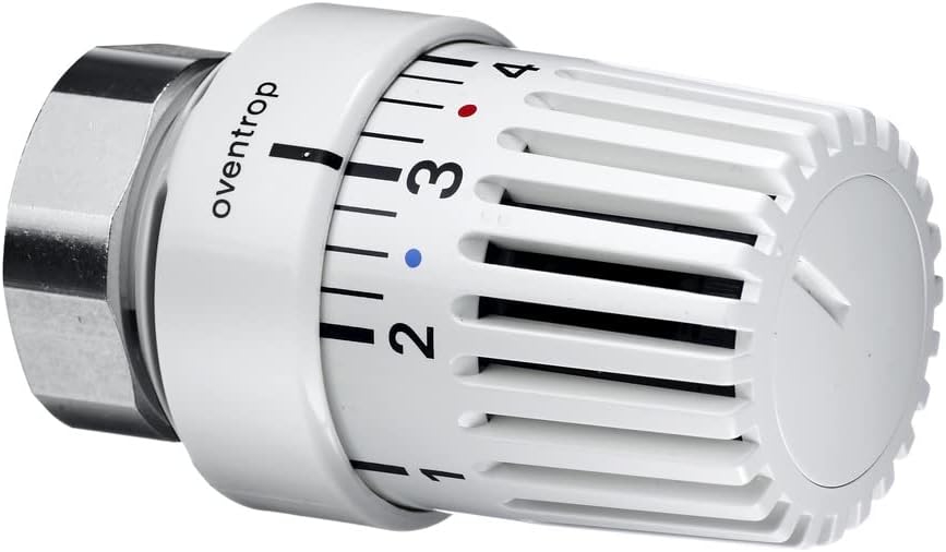Oventrop Thermostat Uni LM 7-28 °C, mit Flüssig-Fühler weiss