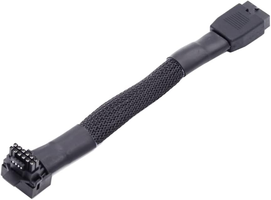 cablecc 12VHPWR ATX3.0 PCI-E 5.0 Power Modular Kabel Stecker zur weiblichen Verlängerung nach Oben a