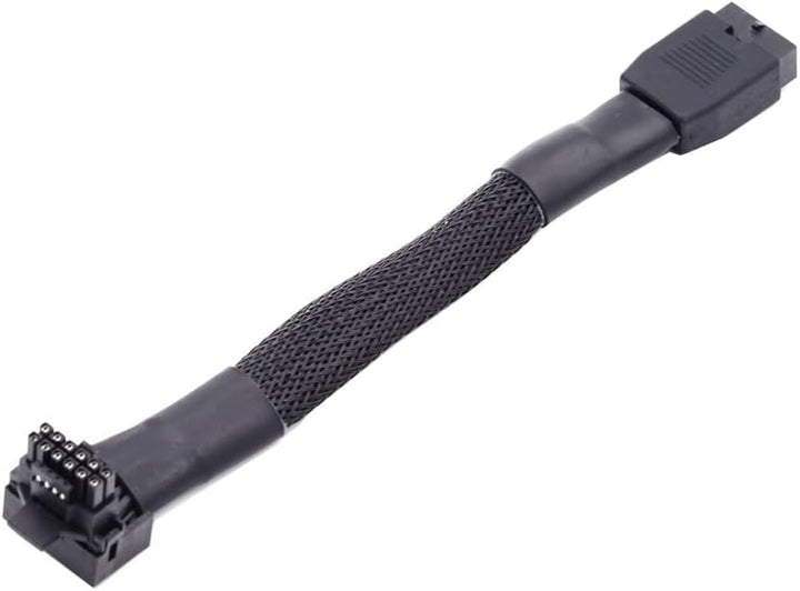 cablecc 12VHPWR ATX3.0 PCI-E 5.0 Power Modular Kabel Stecker zur weiblichen Verlängerung nach Oben a