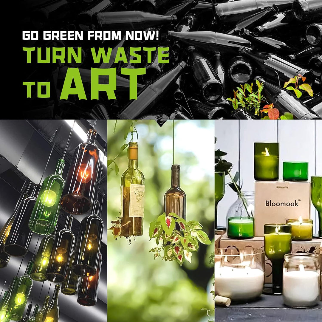 Bloomoak Glassflasche-Schneider, das Schneider Werkzeug Set für die Flashe, DIY Schneider-Maschine B