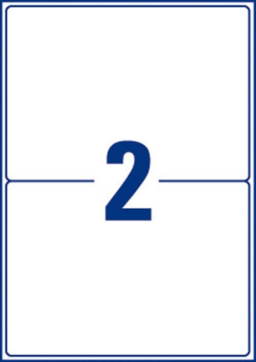 Avery-Zweckform White Address Label - Laser - L7168: L7168-100