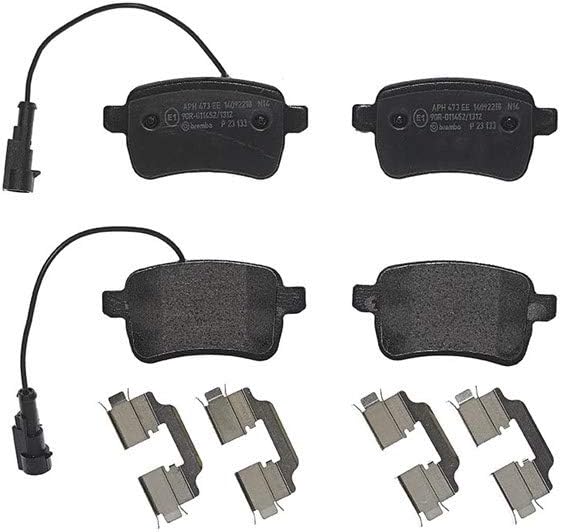 Brembo P23133 Hintere Bremsbeläge, Anzahl 4