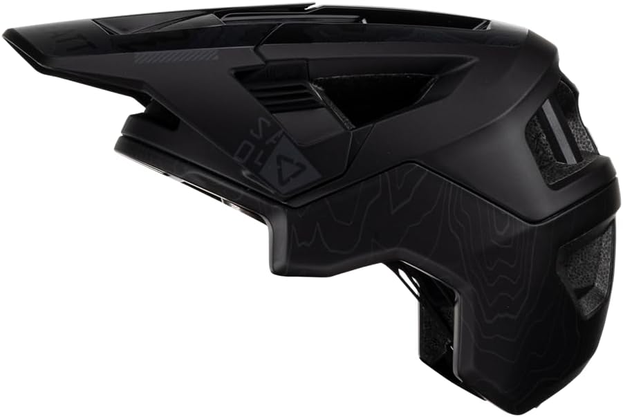 Leatt Unisex-Adult MTB Allmtn 4.0 V23 Helmet M Stealth, M Stealth