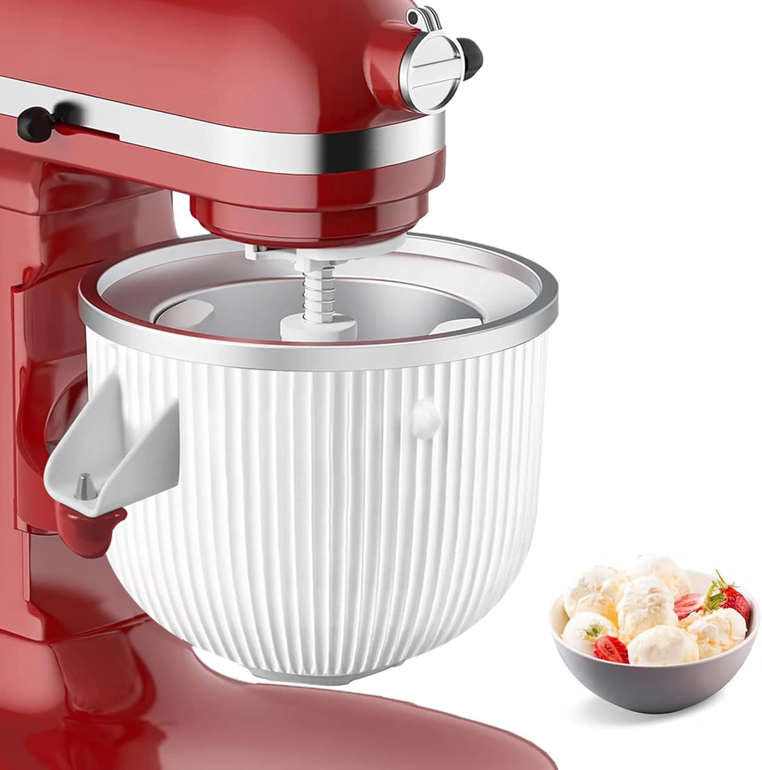 Eismaschinen-Aufsatz für KitchenAid-Mixer, passend für KitchenAid 4,5/5QT- und 6QT-Standmixer, Froze