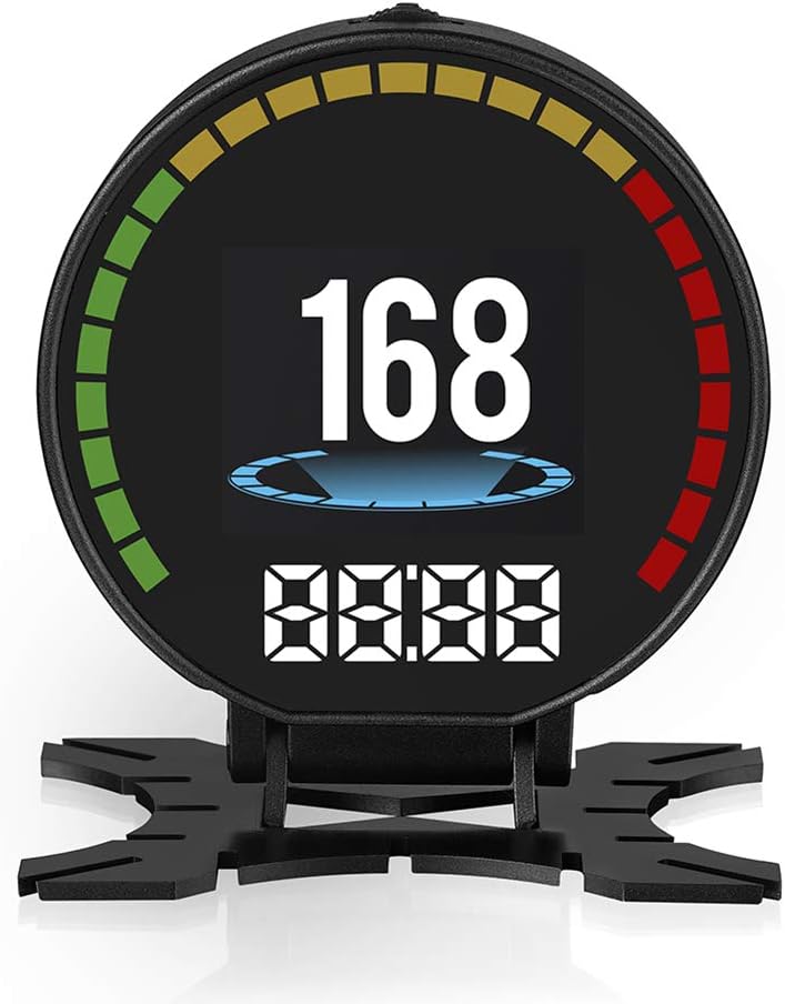 Clenp Hud-Display, P15 2,2-Zoll-HD-Universal-Geschwindigkeitsmesser TFT OBD Digital Speed Hud-Disp