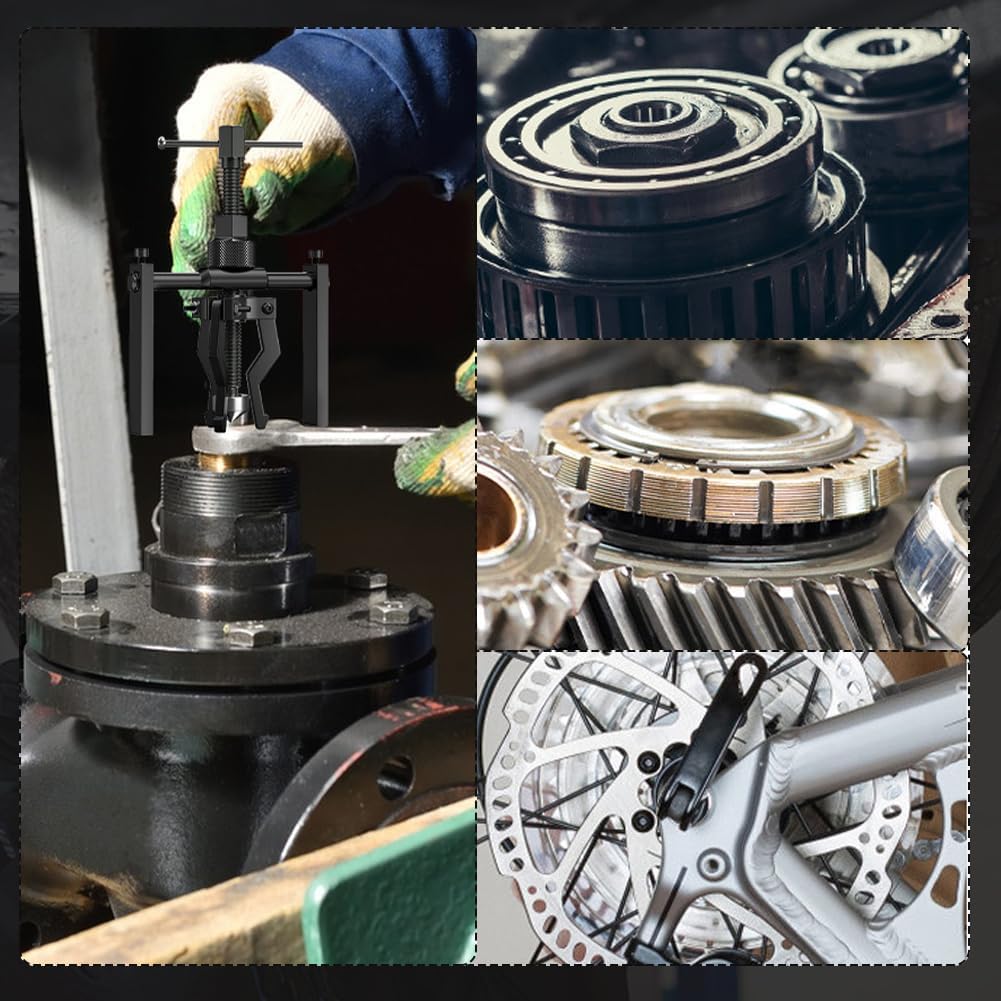 Tyafzzn Lagerabzieher, Innenlager Abzieher, Abzieher Werkzeug, Abzieher 3 Arm Werkzeug Klein, Lagera