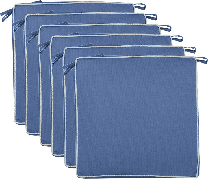 Brandsseller Outdoor Sitzkissen Kissen Dekokissen - Schmutz- und Wasserabweisend - 220 gr. Füllung -