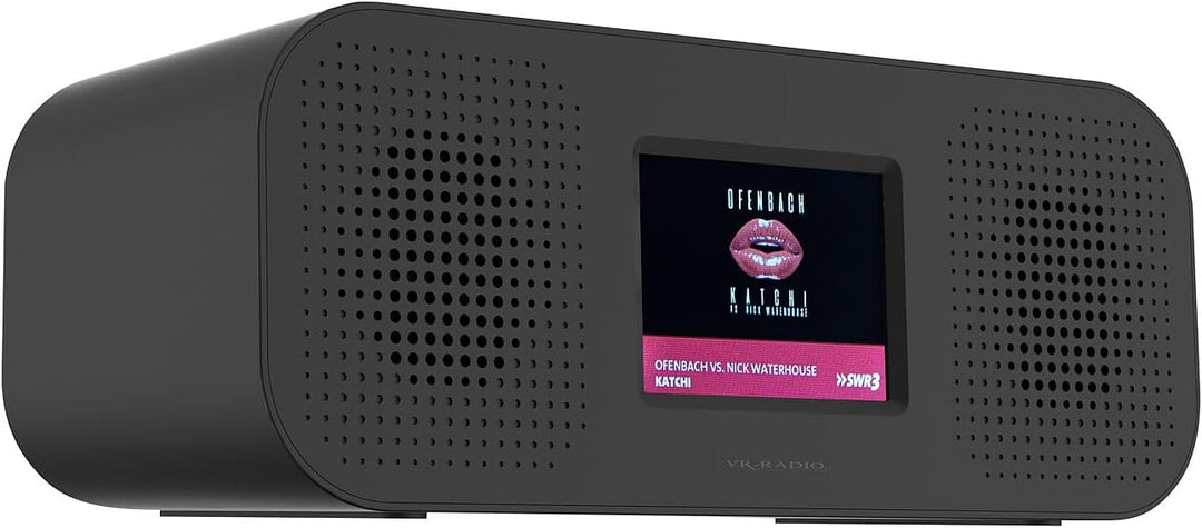 VR-Radio Radiowecker: Stereo-Radio-Wecker mit DAB+, Notfall-Warn-Funktion, USB, Bluetooth (DAB Radio
