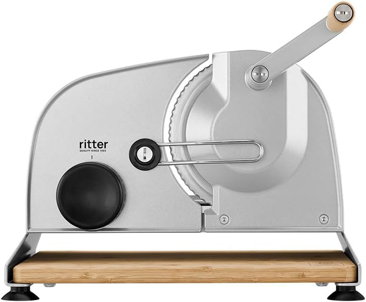 ritter Allesschneider amano 5, manueller Allesschneider mit leichtgängiger Handkurbel, made in Germa