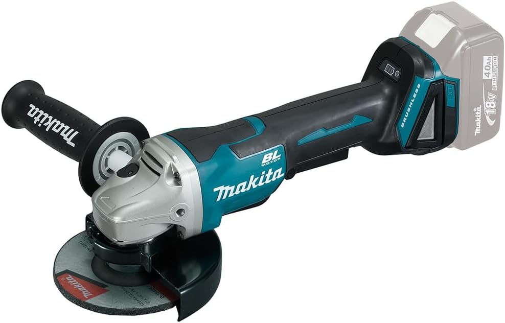 Makita DGA508ZJ Akku-Winkelschleifer 125mm 18V mit paddel-schalter + koffer Makpac