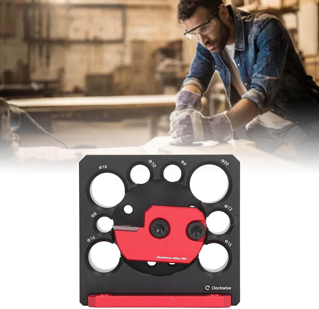 Dübelmacher-Vorrichtung Dübelplattenhersteller, Dübelschneider Fräsdübel, Rundstab,Dübelplatte für A