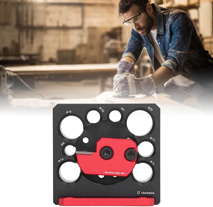 Dübelmacher-Vorrichtung Dübelplattenhersteller, Dübelschneider Fräsdübel, Rundstab,Dübelplatte für A