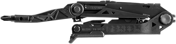 Gerber Multi-Tool mit Gürtel-Clip, Center-Drive, Einhandöffnung, 14 Funktionen und Nylon-Scheide (Mo