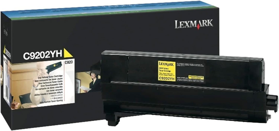 Lexmark 00C9202YH Tonerkassette gelb für C920