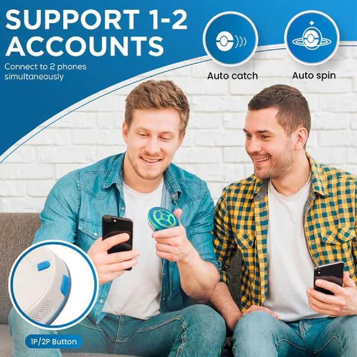 MEGACOM DuoMon 3 Pro-Version – Kabelloses Laden, Automatisches Drehen/Automatisches Fangen/Dual-Acco
