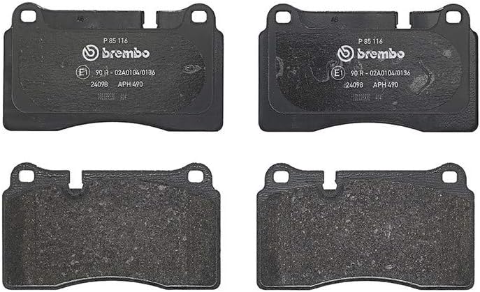 Brembo P85116 Vordere Bremsbeläge, Anzahl 4