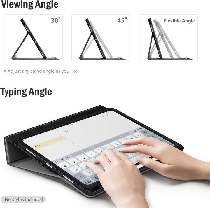 Antbox Hülle für iPad Pro 11 2022 (4. Generation)/2021(3. Gen)/2020(2. Gen)/2018 mit stifthalter App