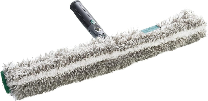 UNGER ErgoTec Ninja Fensterreinigungs Starter-Set 2in1 (inkl. Einwascher + Abzieher, für professione