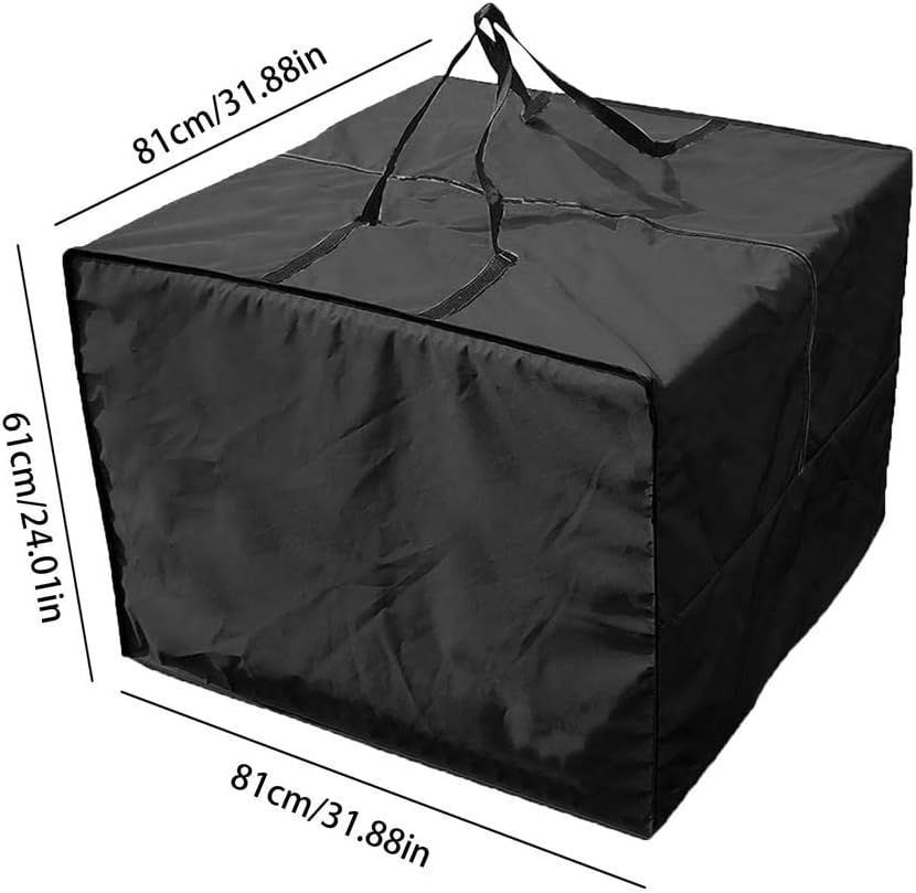 Opaltool 2PC Outdoor Möbel Kissen Aufbewahrungstasche 210D Oxford wasserdichte Schutz Aufbewahrungst