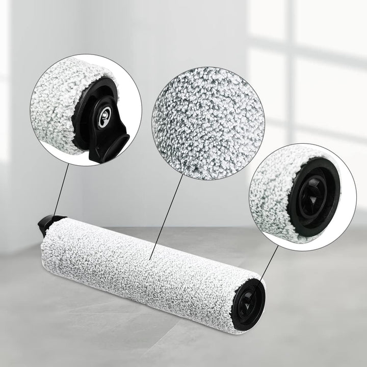 MOPEI Zubehörset für Tineco iFloor 3/Floor One S3 Nass-und Trockensauger, Einschliesslich Bürstenrol