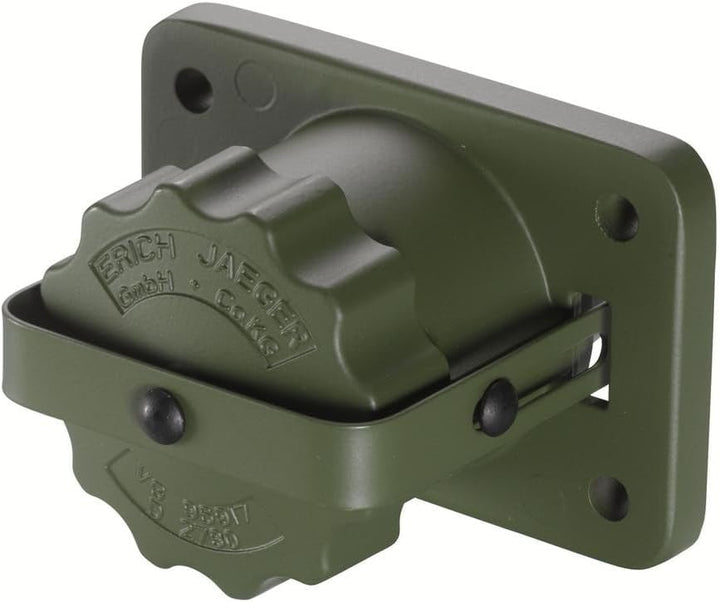 HELLA 8JB 001 935-051 Steckdose - 24V - 2-polig - Aluminium - nato-oliv