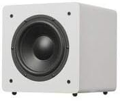 DYNAVOICE - Aktiver Subwoofer 8".Ref: Challenger Sub-8, Weiss