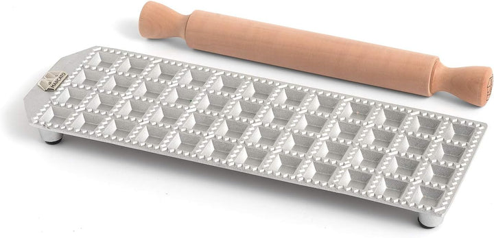 Marcato RA-Q25X48-CLS 25x48 Quadrat Ravioliform, Aluminum, Black 25mm 48pz, 25mm 48pz