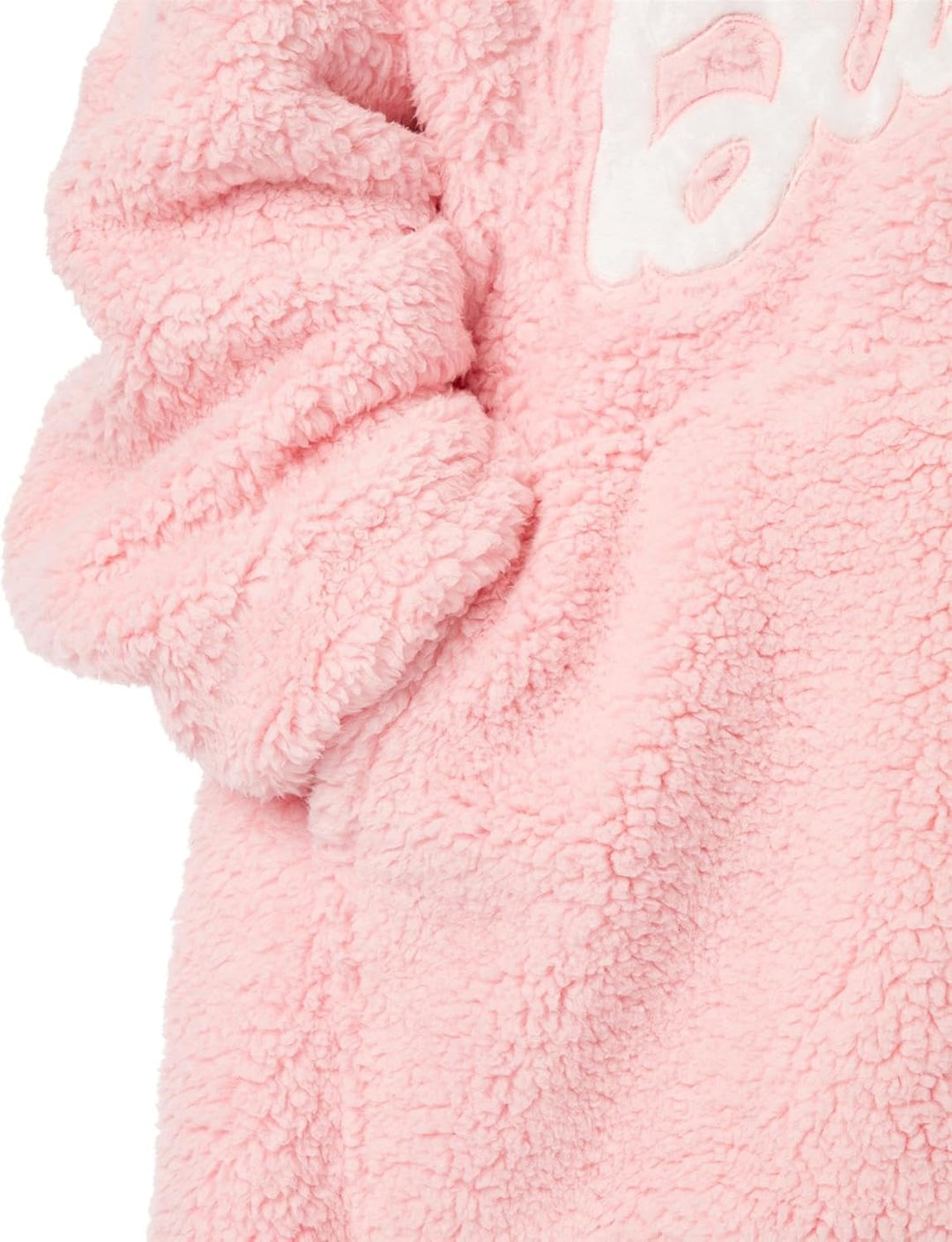 Barbie Damen Rosa Full Sherpa Blanket Hoodie | Geniesse luxuriösen Komfort Oodie | Einheitsgrösse |