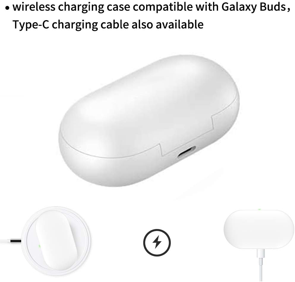 Ersatz Wireless Ladecase Kompatibel mit Samsung Galaxy Buds und Samsung Galaxy Buds+ Plus, Ersatz La